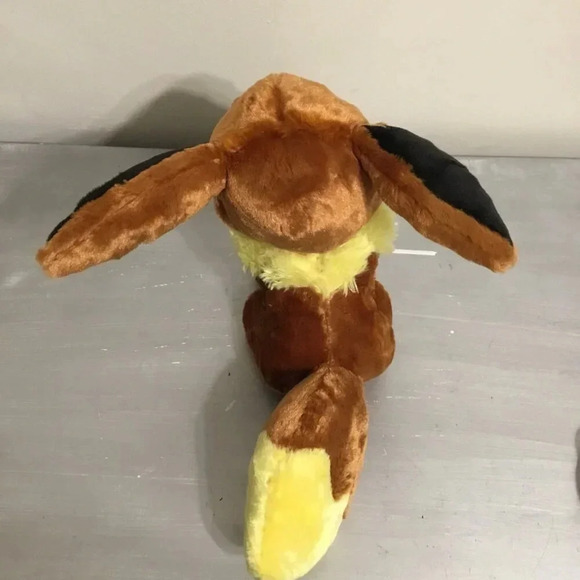 Build A Bear Pokémon Eevee Brown Plush Toy Mammalian Creature Normal Type Genera - Picture 6 of 10